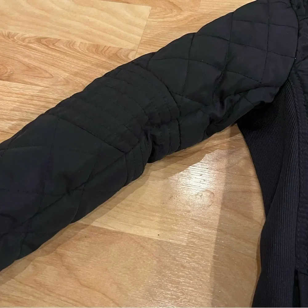 Ci Sono by Cavalini Navy Blue Puffer Jacket